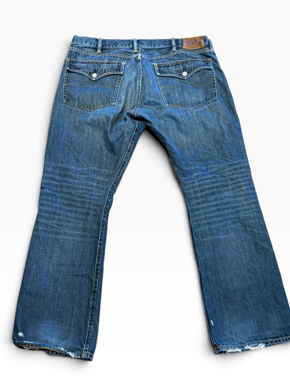 Ralph Lauren Rockland 320 Bootcut Button Fly Jeans Mens 40 x 32